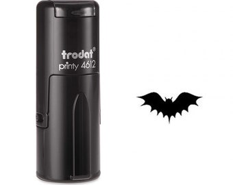 Sello de tinta de comic bat self