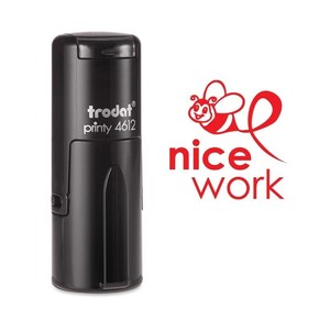 Mooi werk Zelf inkt stempel