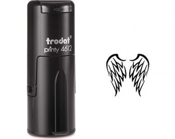 Angel Wings Self Inking Stamp