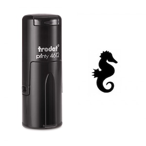 Sea Horse Zelf inktstempel