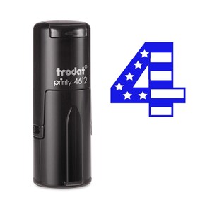 4 Timbro Bandiera Auto Input penna Timbro
