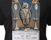 ALCHEMICAL OWL SAYS… 1609 Amphitheatre of Eternal Wisdom - Unisex T-Shirt