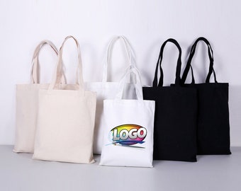 plain canvas bolsas bulk