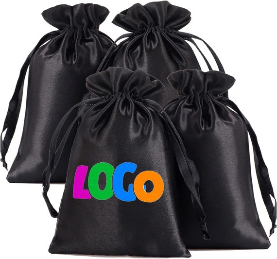 Set of 20/30/50 Satin Dust Bags Drawstring Pouch for Handbags