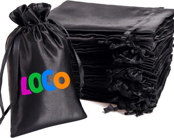 Satin Drawstring Dust Bags: Bulk Favors, Jewelry Pouches