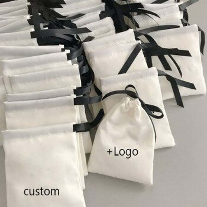Set of 20/30 Custom Dust Bag Personalized Logo Etsy
