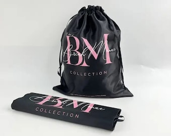 Set of 20 Satin Drawstring Bags, Gift Packaging, Wedding Favors