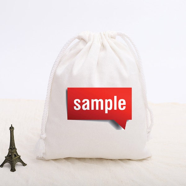 SAMPLE -  Natural/Beige/Black, Cotton Bag Black,white Dust Bags,white Muslin bag,Jewelry Bag ,Custom logo bag,Muslin bag,Cotton bag,Satin!