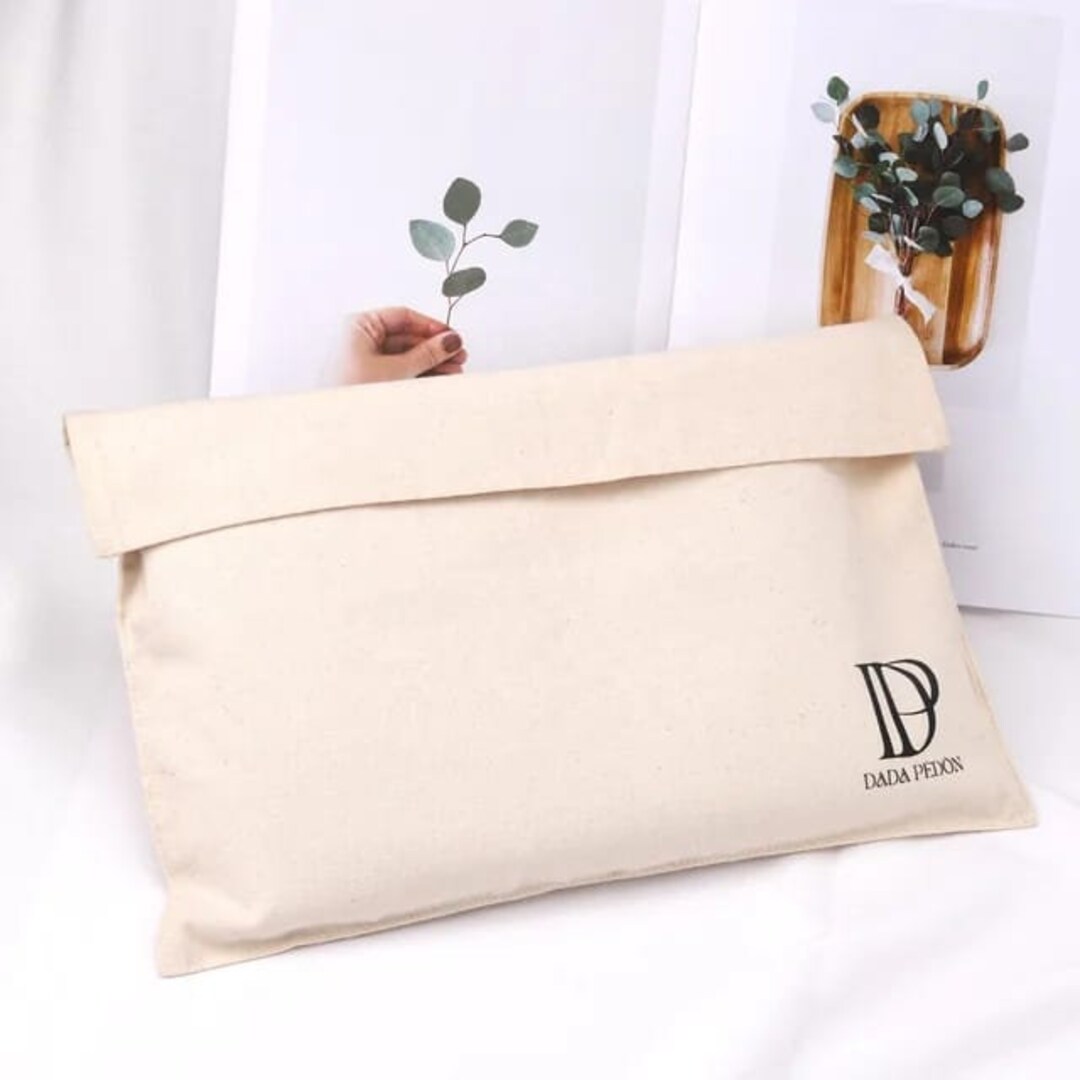 3 Pcs Cotton Breathable Dust Proof Drawstring Storage Pouch Multi