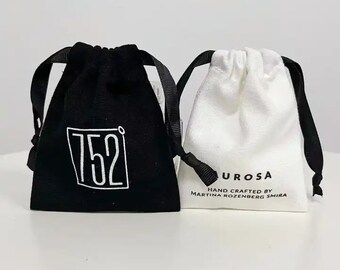 Customizable Canvas Drawstring Bag: Multi-Size Dust Bag, Travel Organizer
