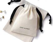 ★GLOWNY★ EVERYDAY G COTTON POUCH IVORY GY23CLABG002 Glowny - G Cotton Tote Bag | HBX - Globally Curated Fashion