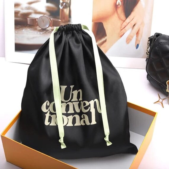 Pochette satin personnalisé hot sale