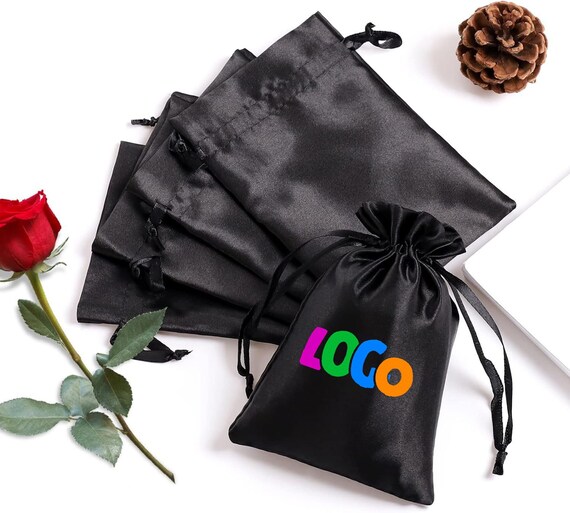 Wambere 10 Sacchetti In Raso, Con Coulisse, Piccoli Sacchetti In Tessuto, Con Coulisse, Per Gioielli, Caramelle, Matrimonio, Per Confezioni Regalo, 8 - Foto 8