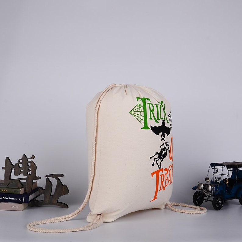 Custom Backpacks! Set of 5 String Bag in Natural Cotton,Cotton Backpacks,custom cotton backpacks,Black and white Backpacks,Cotton Backpacks