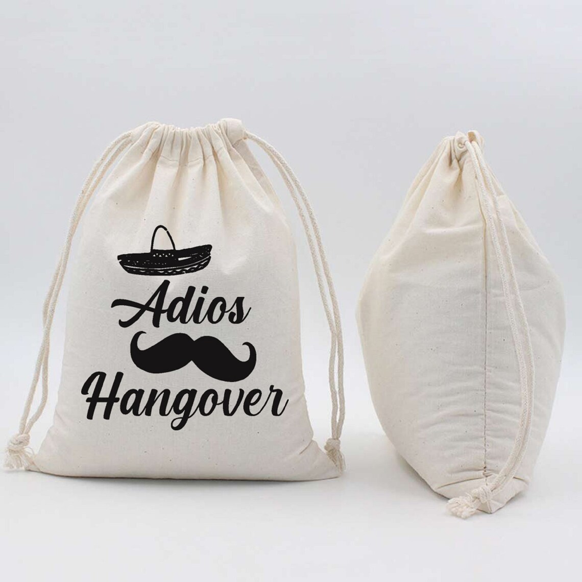 Set of 20/30 Adios Hangover Bags Hangover Kit Groomsmen Etsy