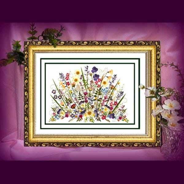 RACHEL'S GARDEN 16X20 FRAMED