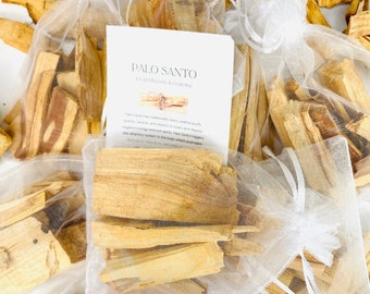 Organic Wholesale Palo Santo Sticks in Bulk Sourced from Peru, Palo Santo Smudge Cleansing Incense Sticks Kit, Palo Santo Incense Bundle