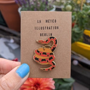 Snake Hard Enamel Pin