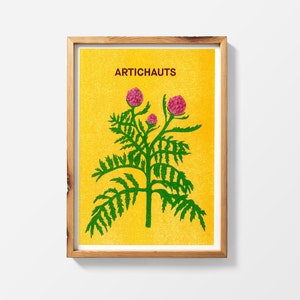 Artichauts Riso Druck DIN Format