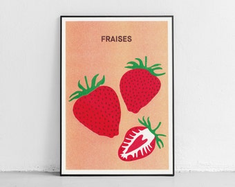 Stampa Fraises Riso DIN A5