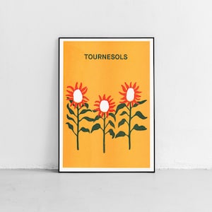 Tournesols Riso 印刷 DIN フォーマット