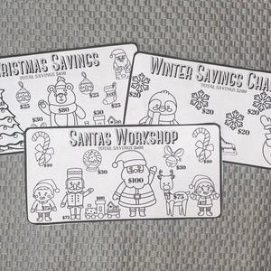 Christmas Mini Savings Challenge Bundle High Digital Download