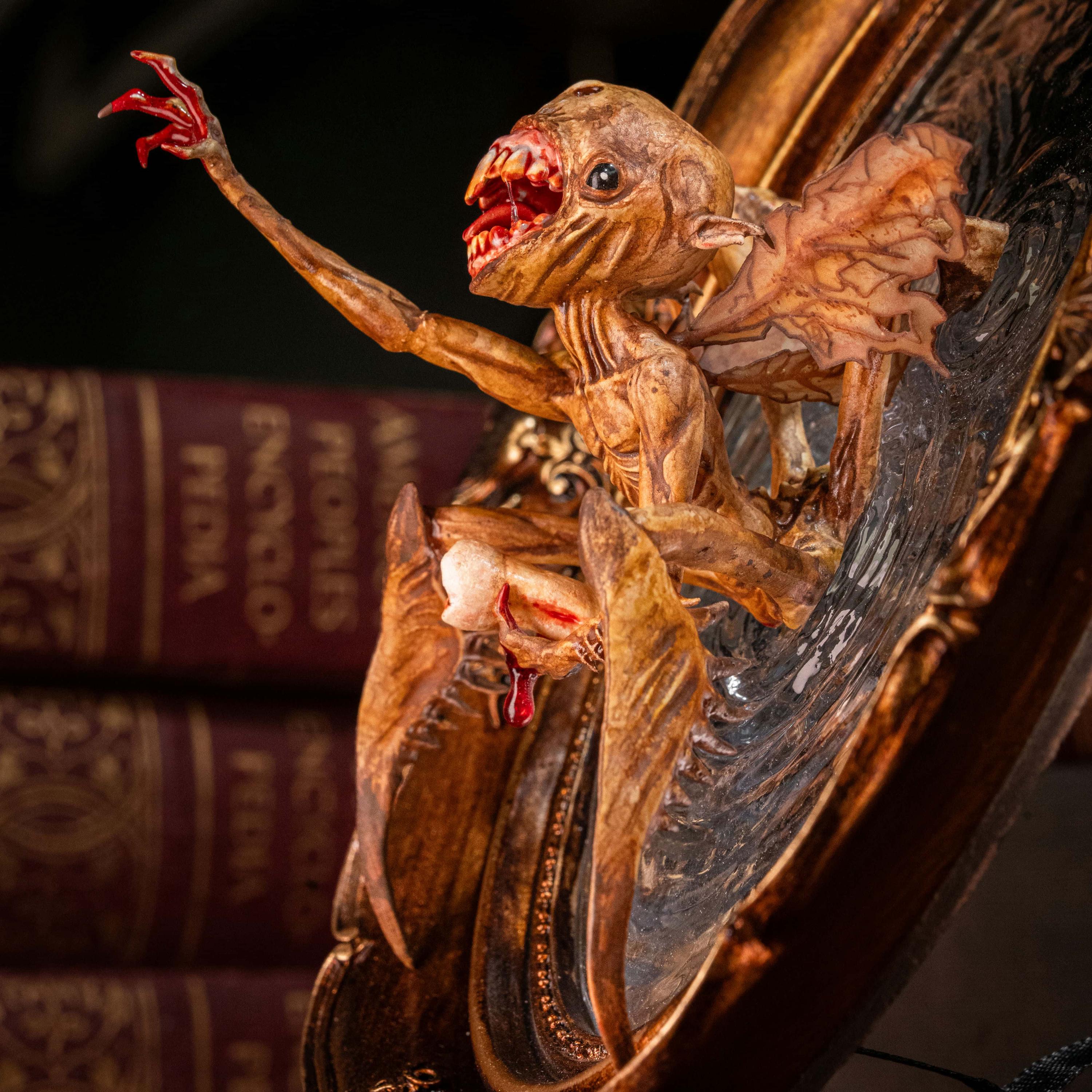 Hellboy Tooth Fairy Figurine - Portal Mirror Gothic Wall Decor