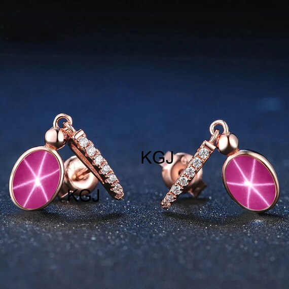Lindy Star Earrings Pink Lindy Star Earrings 6 Ray Star Etsy