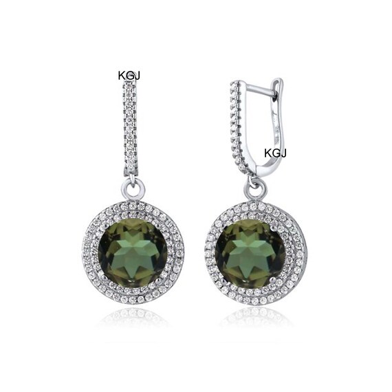Women s Zultanite Earrings Zultanite Color Change Gemstone 925