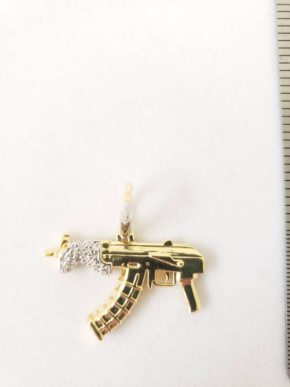 Ak47 draco diamond pendant