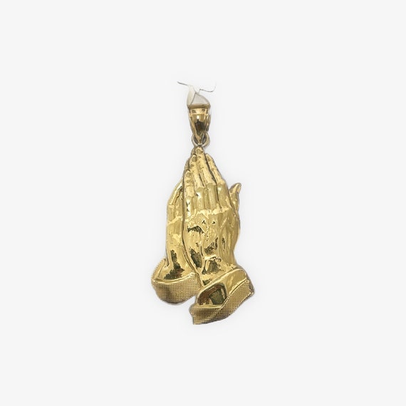10k Praying Hands Pendant