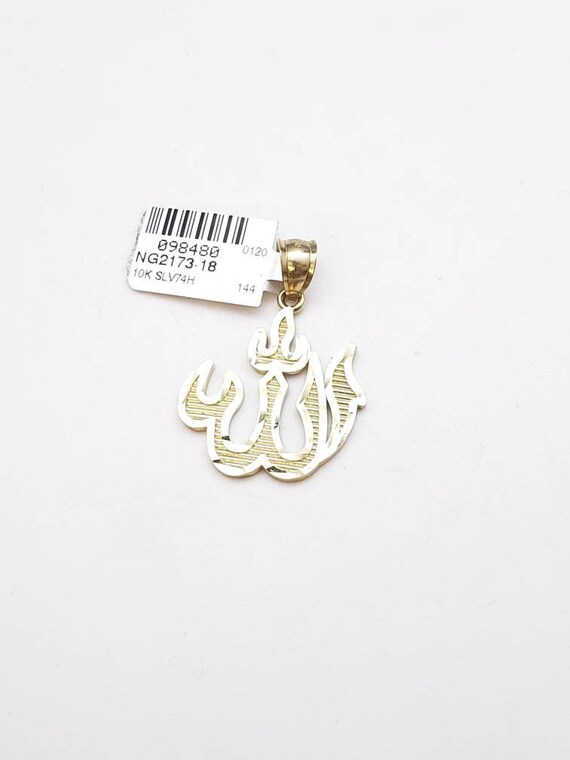 10k Allah pendant