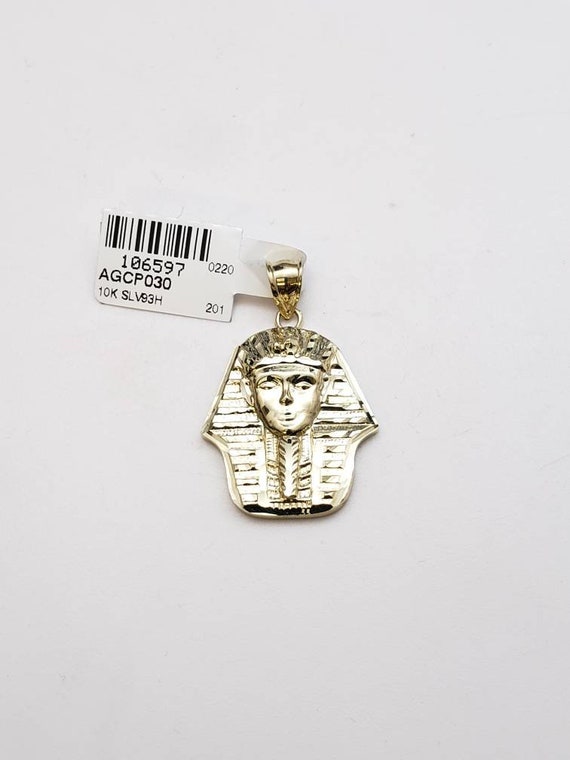 10k yellow gold Pharoah's pendant