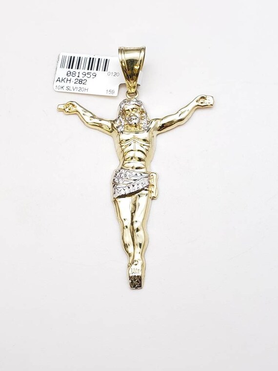 10k jesus pendant