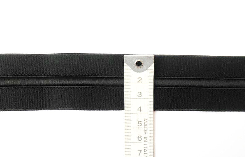 Black Elastic WAISTBAND ELASTIC DRAWCORD 40mm Elastic Black Draw cord Elastic Sewing Elastic Bundle 1.5 inch Elastic DrawCord Elastic