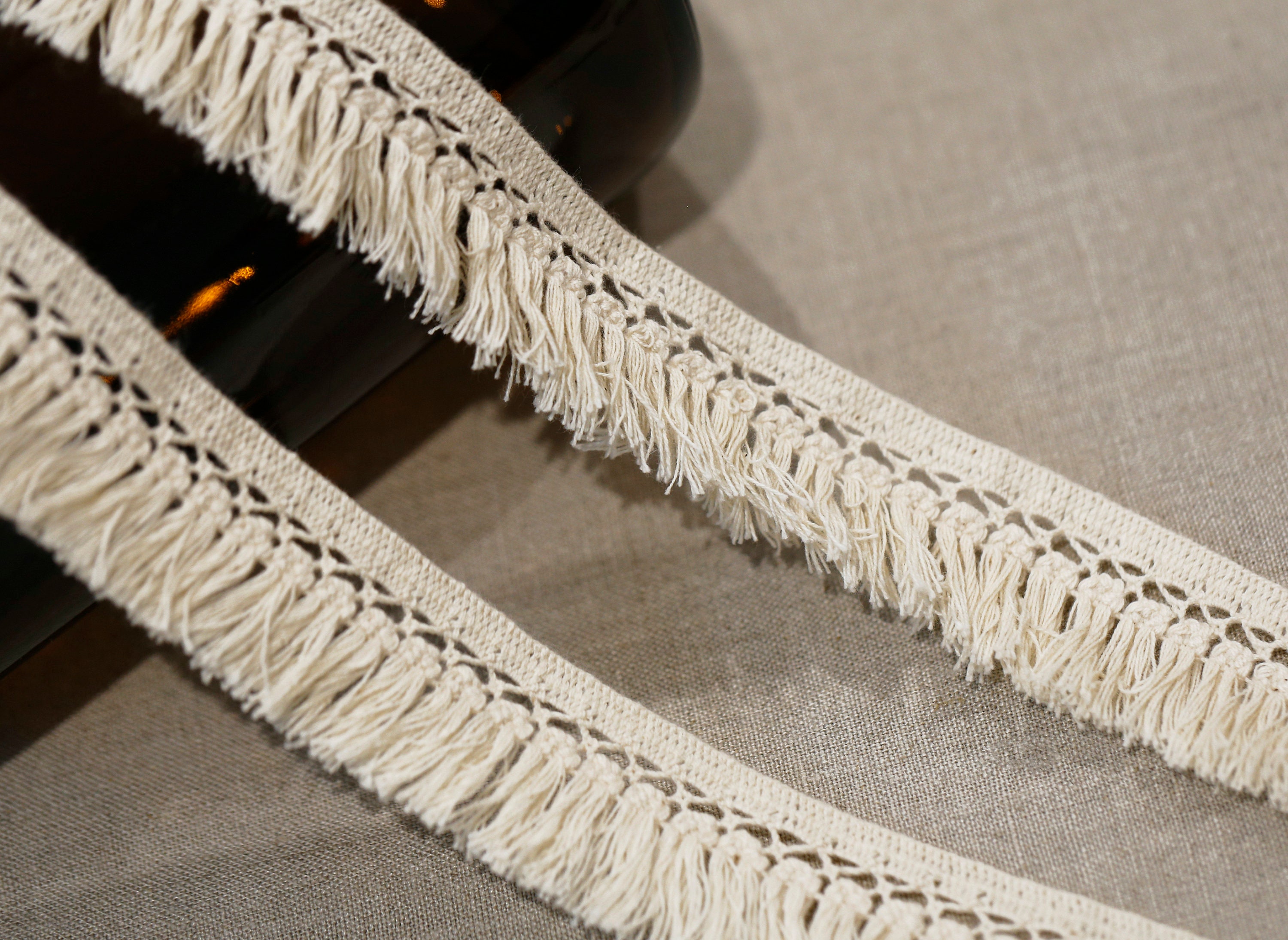 Tassel Trim for Sewing Cotton Tassel Trim 35mm tassel Boho Etsy