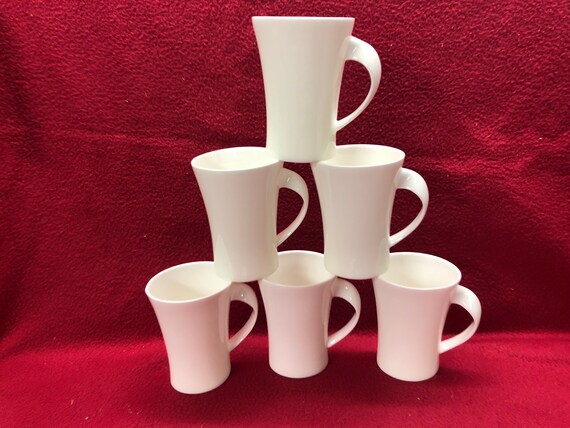 Teapot White bone china 35fl oz Cup 6 Cup 