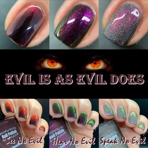 Evil Is As Evil Does-Nail Polish Collection