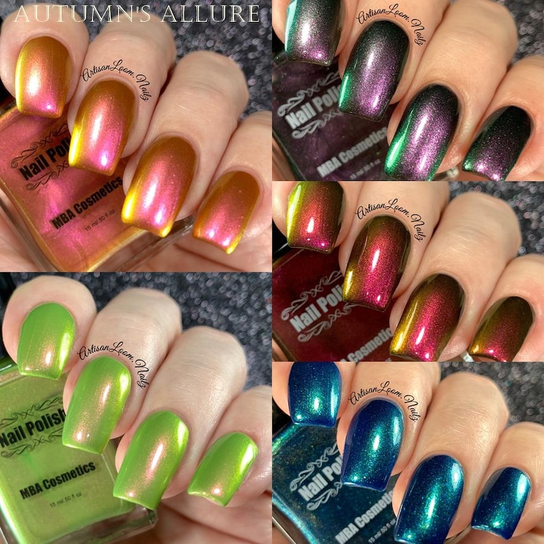 Autumn's Allure-Cruelty Free and 10 Free Nail Polish Collection afbeelding 1