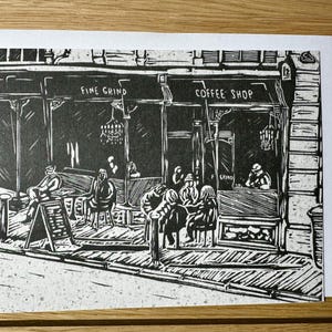 Wenskaart – Daily Grind, The Fine Grind, High Street, Tunbridge Wells