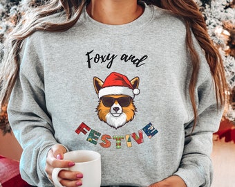 Sudadera de Navidad suéter festivo divertido camisa de árbol de Navidad idea de regalo de Navidad divertida camiseta de papá sudadera de Navidad divertida