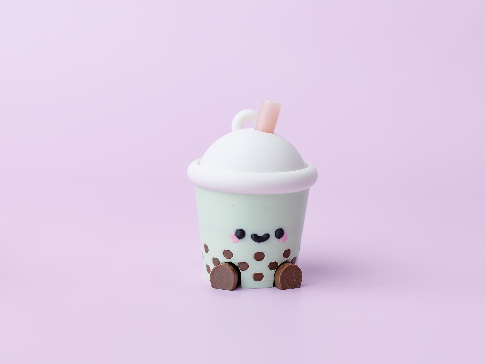 Boba Tea Fidget Clicker Toy Trendy 3D Printed Cute Fidget Clicker - Etsy