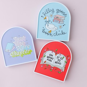 3D printed Book shelf decor Gift for book lovers Shelf sitter decorations