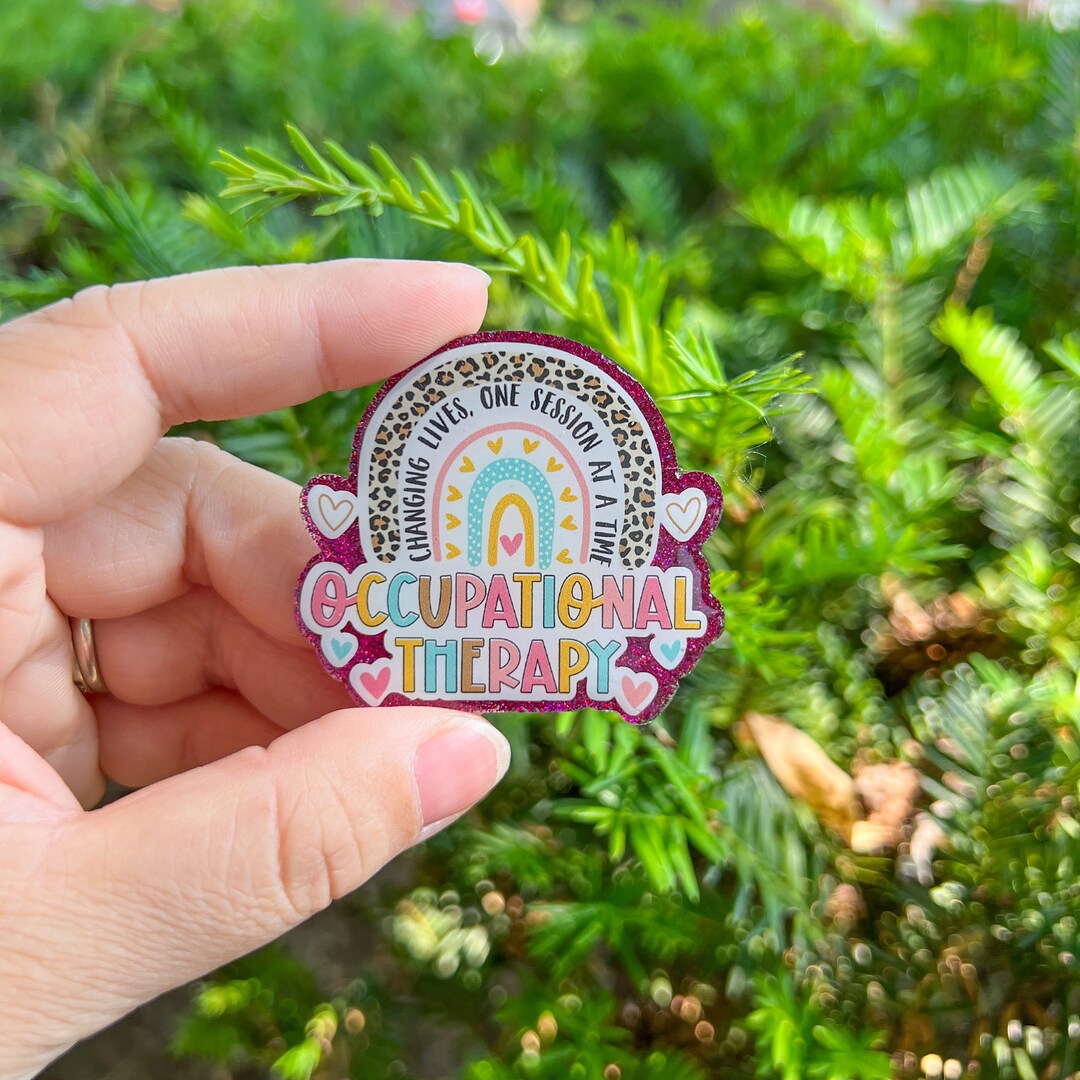 Occupational Therapy Badge Reels Cute Badge Reels Medical Etsy