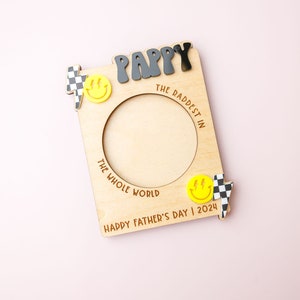 Father&#39;s Day Fridge Photo Magnet | Father&#39;s Day Gift | Gift for Dad | Gift for Grandpa | Photo Frame | Photo Magnet | Personalized Gift