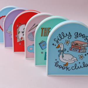 3D printed Book shelf decor Gift for book lovers Shelf sitter decorations