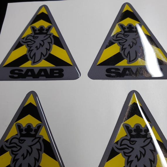 2X Lowered car outline stickers for Saab 9-3 SportWagon FACELIFT SportCombi