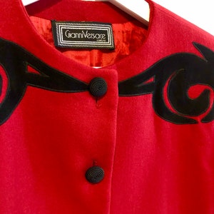 GIANNI VERSACE COUTURE vintage Embroidery suit 80/90s