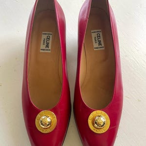 靴 Vintage celine shoes Celine Shoes - Etsy Canada