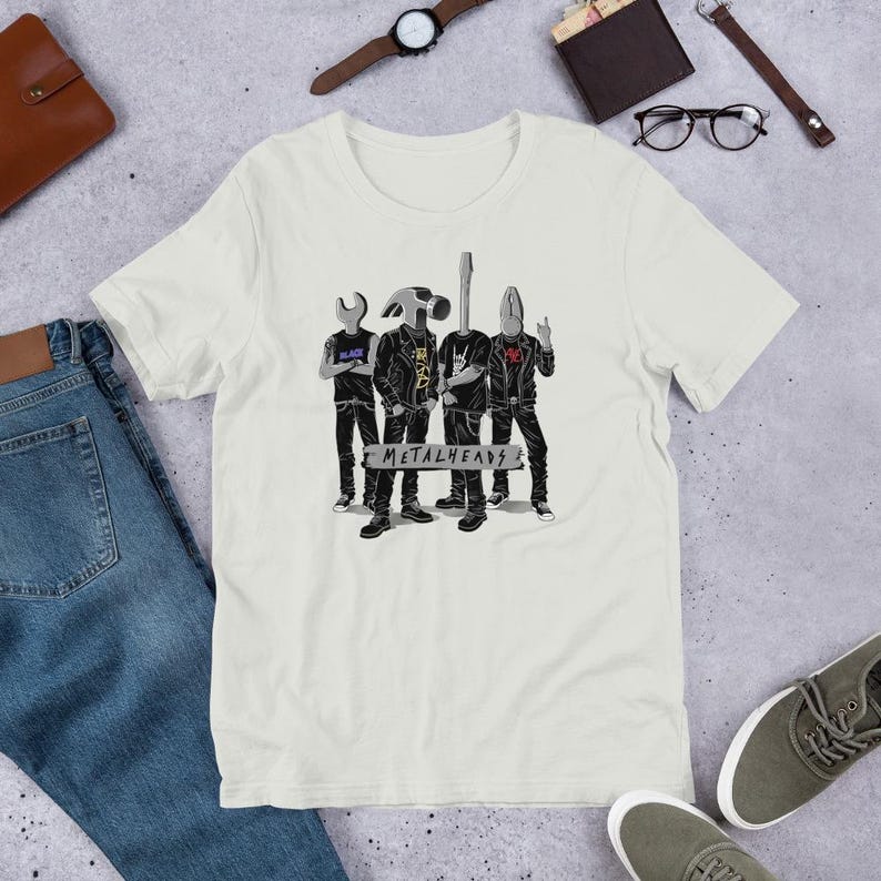 Metalheads heavy metal T-shirt Thrash metal bands tee hard rock shirt heavy metal funny t shirt funny metal music shirt